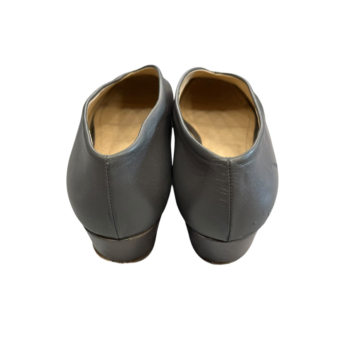 LEMAIRE Wedge Slippersレザーシューズ 古着・中古-3枚目のアイテム画像