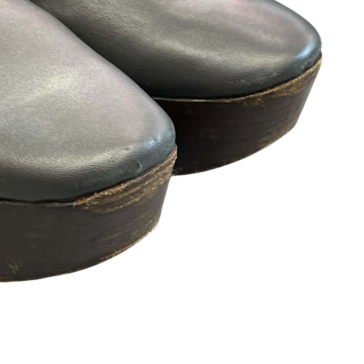 LEMAIRE Wedge Slippersレザーシューズ 古着・中古-8枚目のアイテム画像