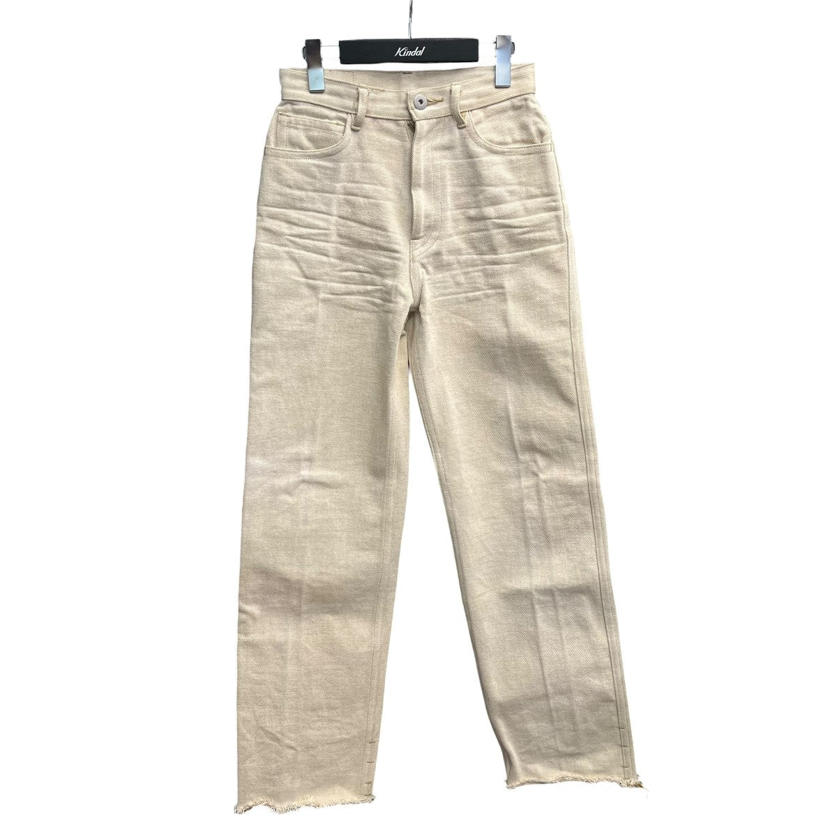 FUMIKA UCHIDA DENIM BONDING WIDE STRAIGHT PANTSデニムパンツFU-0-DM001 古着・中古-1枚目のアイテム画像