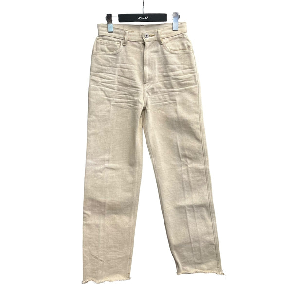 FUMIKA UCHIDA(フミカウチダ) DENIM BONDING WIDE STRAIGHT PANTS