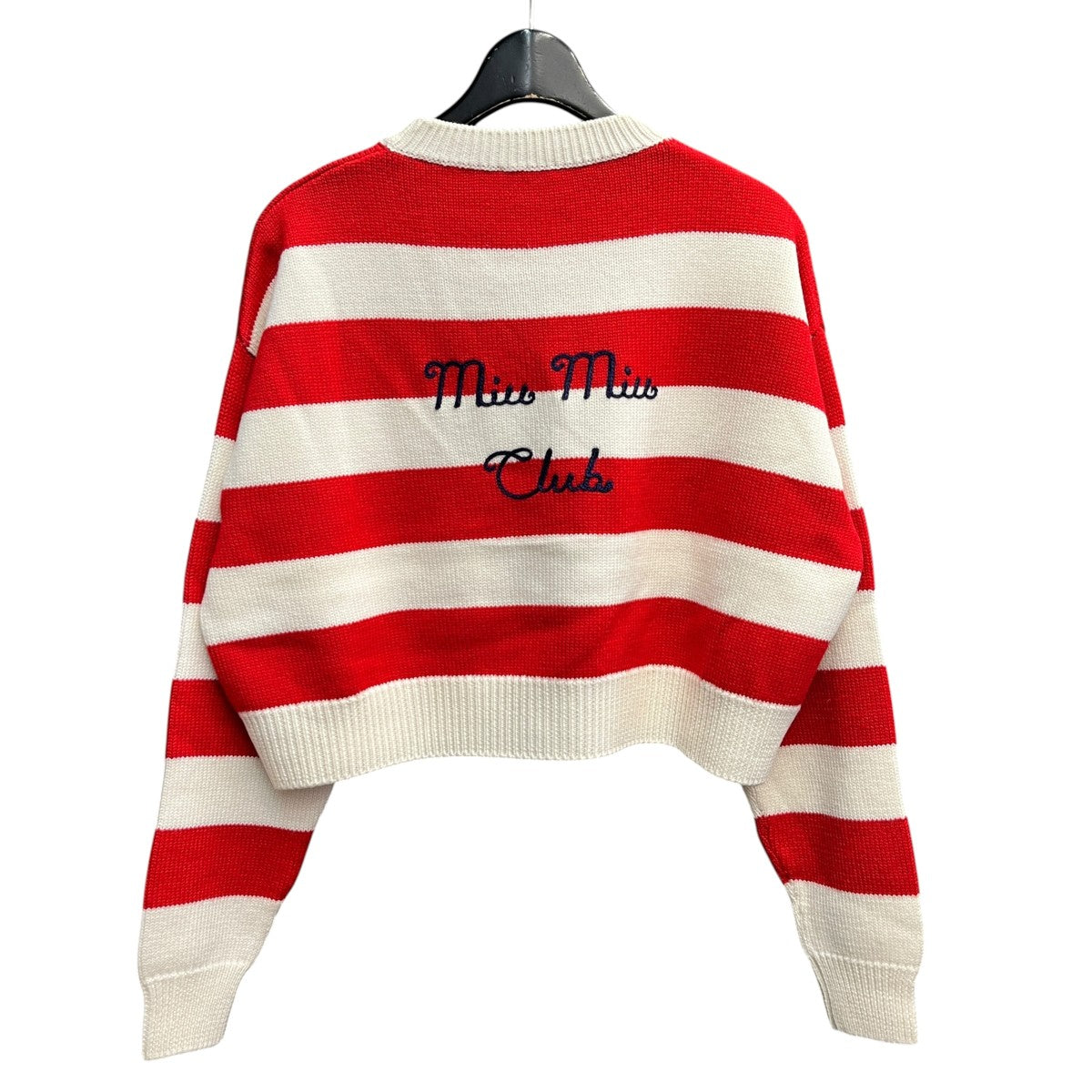 STRIPED SWEATER KNITストライプ長袖ニットMML434 1YJK