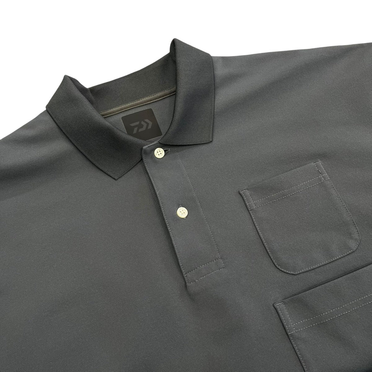 DAIWA PIER39 TECH POLO SHIRT W POCKET S SポロシャツBE 37025 古着・中古-3枚目のアイテム画像