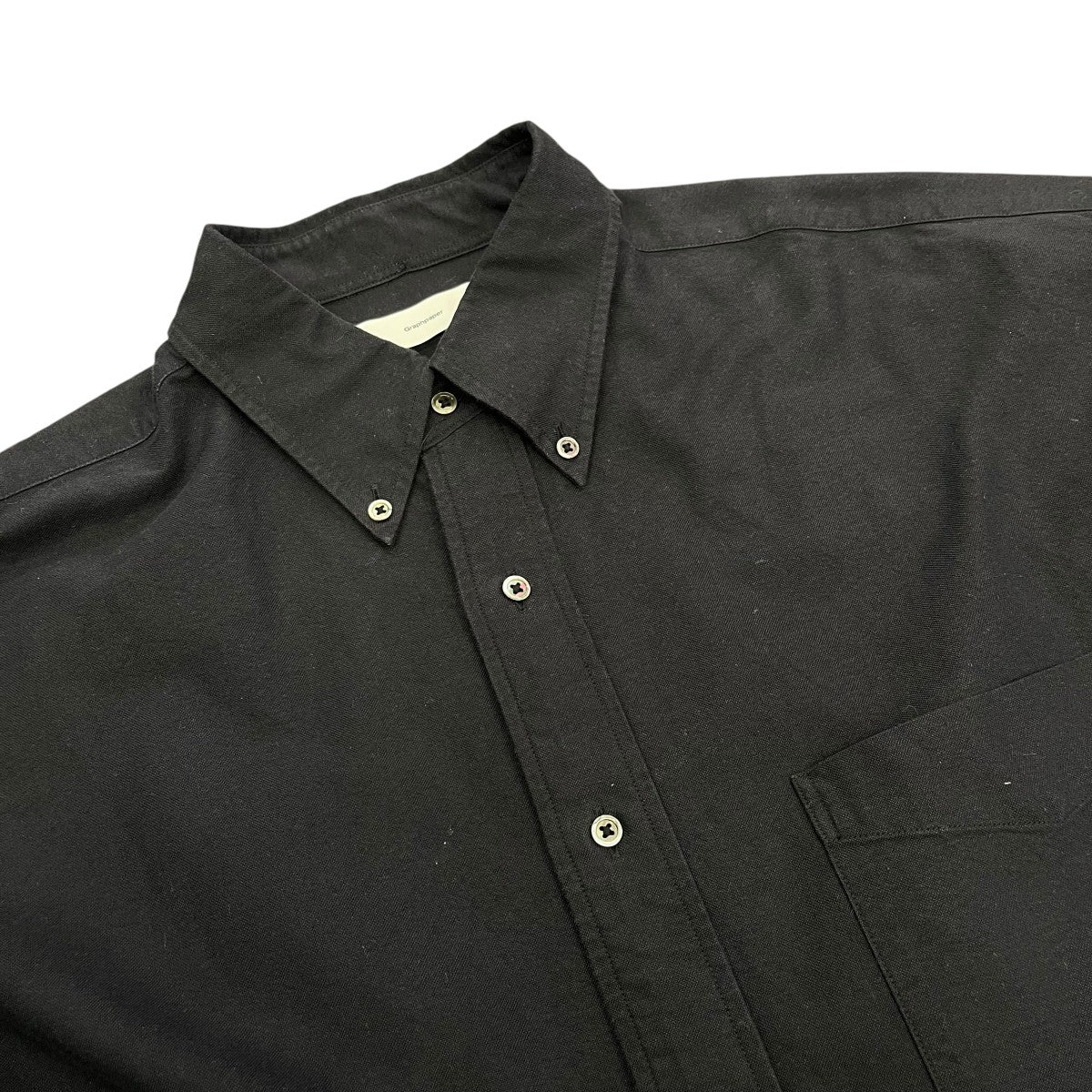Graphpaper Oxford Oversized L S B．D ShirtボタンダウンシャツGM214 50017B 古着・中古-3枚目のアイテム画像