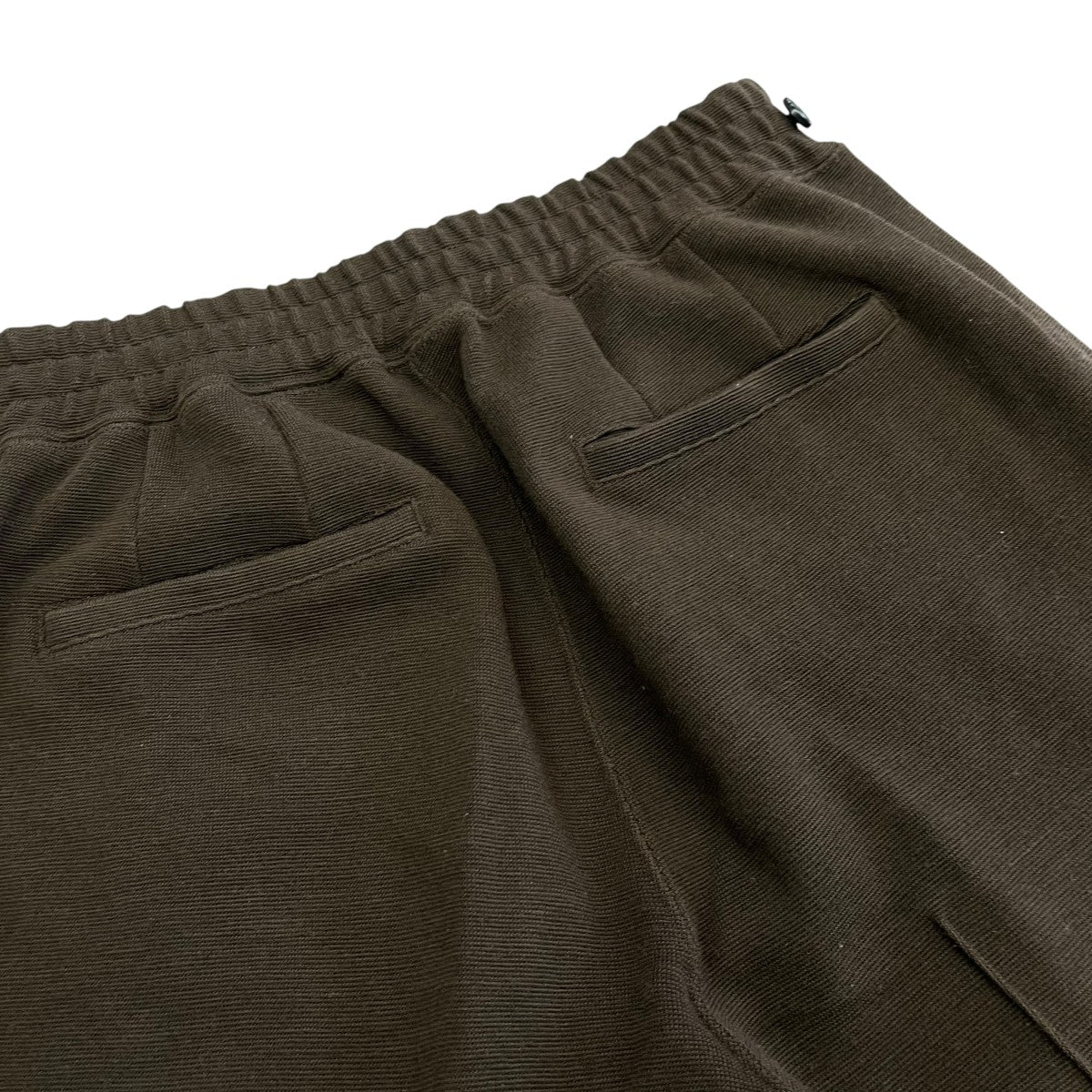 MILANO RIB PLEATED TROUSERSイージーパンツRM182 016