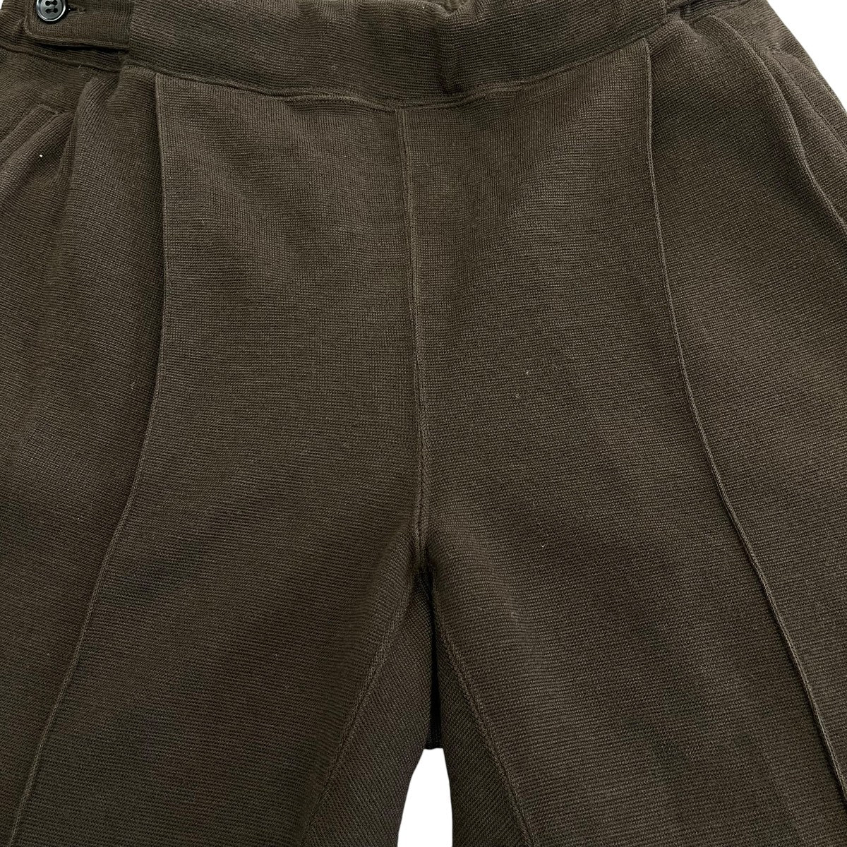 MILANO RIB PLEATED TROUSERSイージーパンツRM182 016