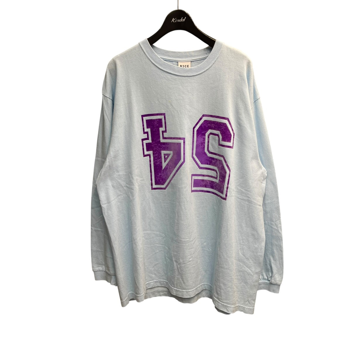 RICE NINE TEN プリントロングスリーブTシャツ 古着・中古-1枚目のアイテム画像