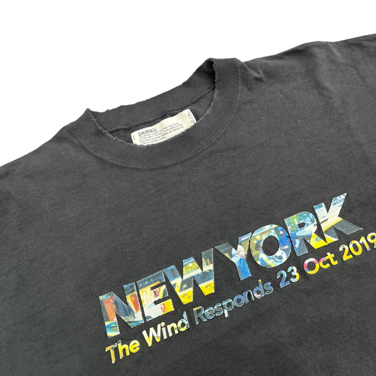 DAIRIKU NEW YORKロングスリーブTシャツ 古着・中古-3枚目のアイテム画像