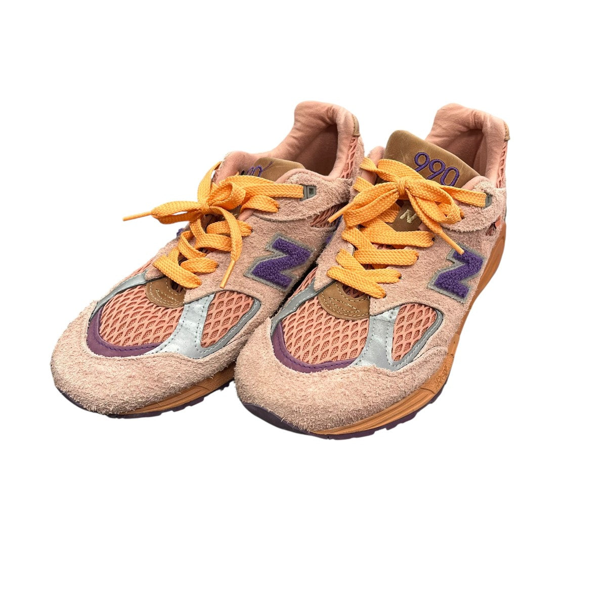 NEW BALANCE×Salehe Bembury 990V2スニーカーM990SB2 古着・中古-1枚目のアイテム画像