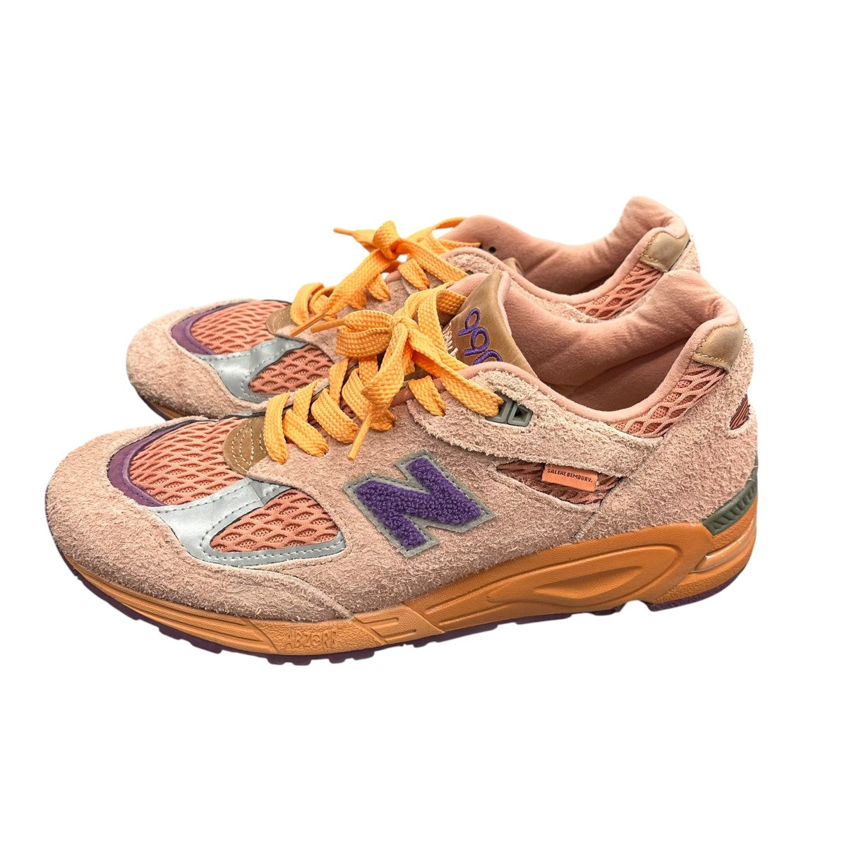 NEW BALANCE×Salehe Bembury 990V2スニーカーM990SB2 古着・中古-4枚目のアイテム画像