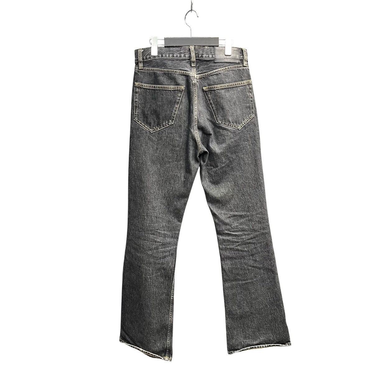 SUNFLOWER CLASSIC FLAREデニムパンツ 古着・中古-2枚目のアイテム画像