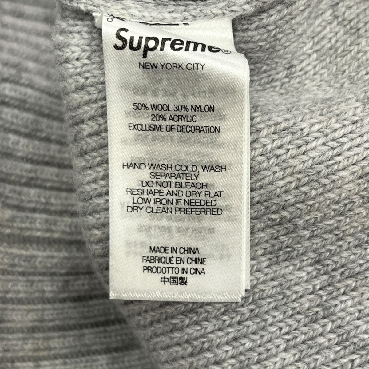24AWTerry Small Box Sweater長袖ニット