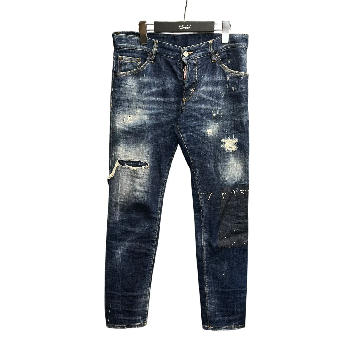 DSQUARED2(ディースクエアード) 18AWダメージ加工スキニーデニムパンツ