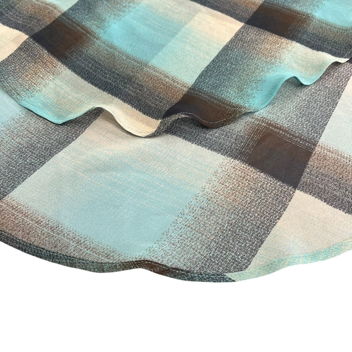 SUGARHILL SHEER OMBRE PLAID ONE-PIECEシャツワンピース2441000514 古着・中古-5枚目のアイテム画像