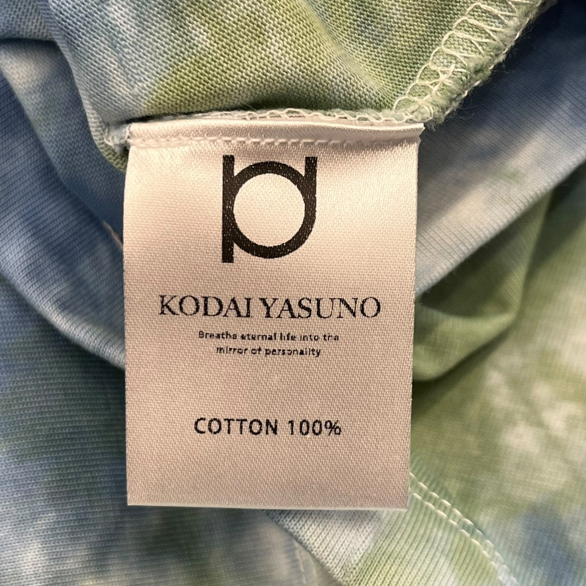KODAI YASUNO タイダイ半袖カットソー 古着・中古-6枚目のアイテム画像