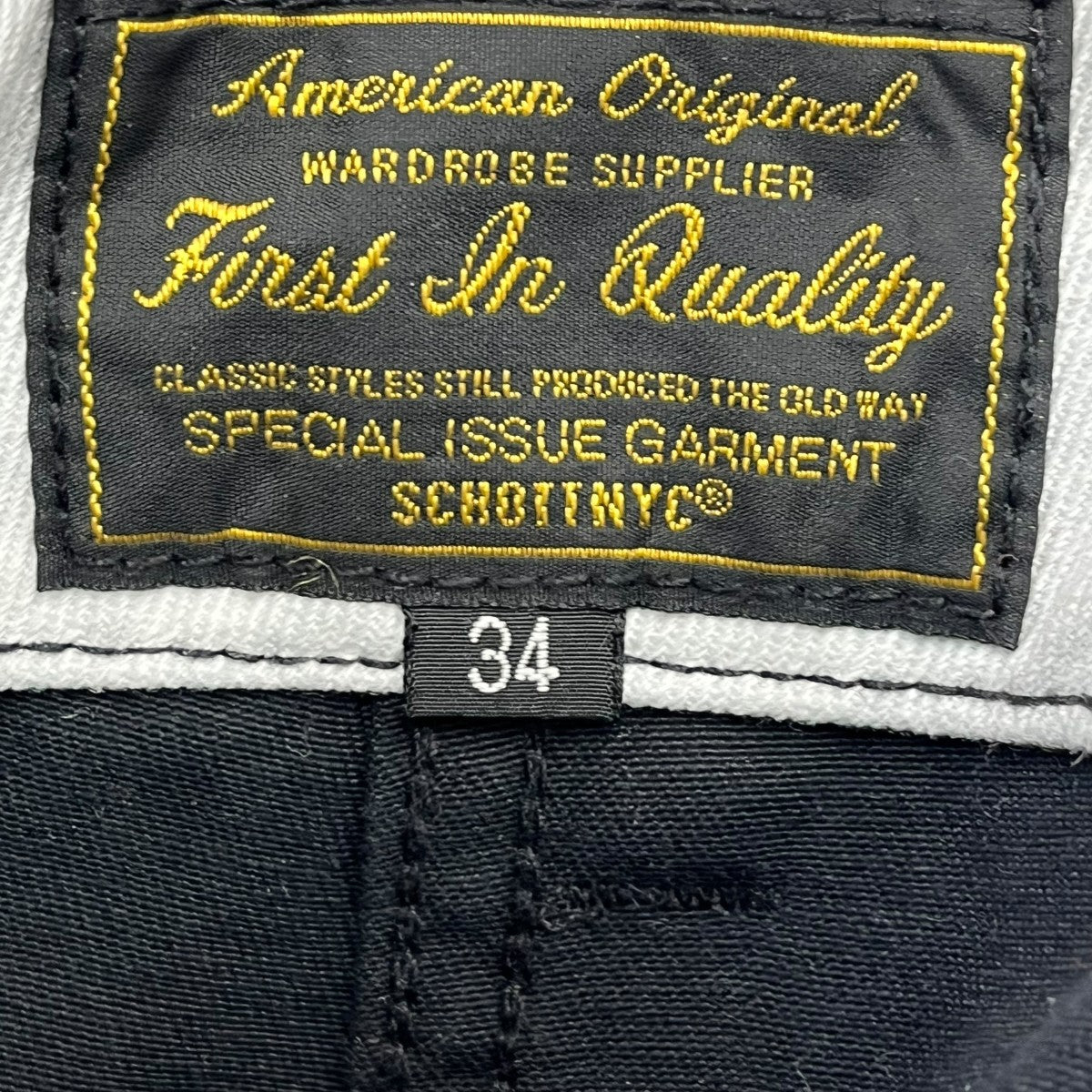 Schott CHINO TROUSERSワークパンツ782 5910011 古着・中古-6枚目のアイテム画像