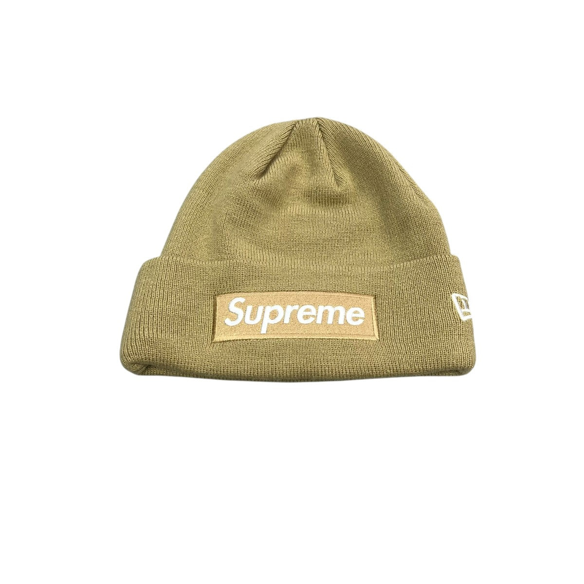 Supreme×New Era 23AWBox Logo BeanieニットキャップG2906272023 古着・中古-1枚目のアイテム画像
