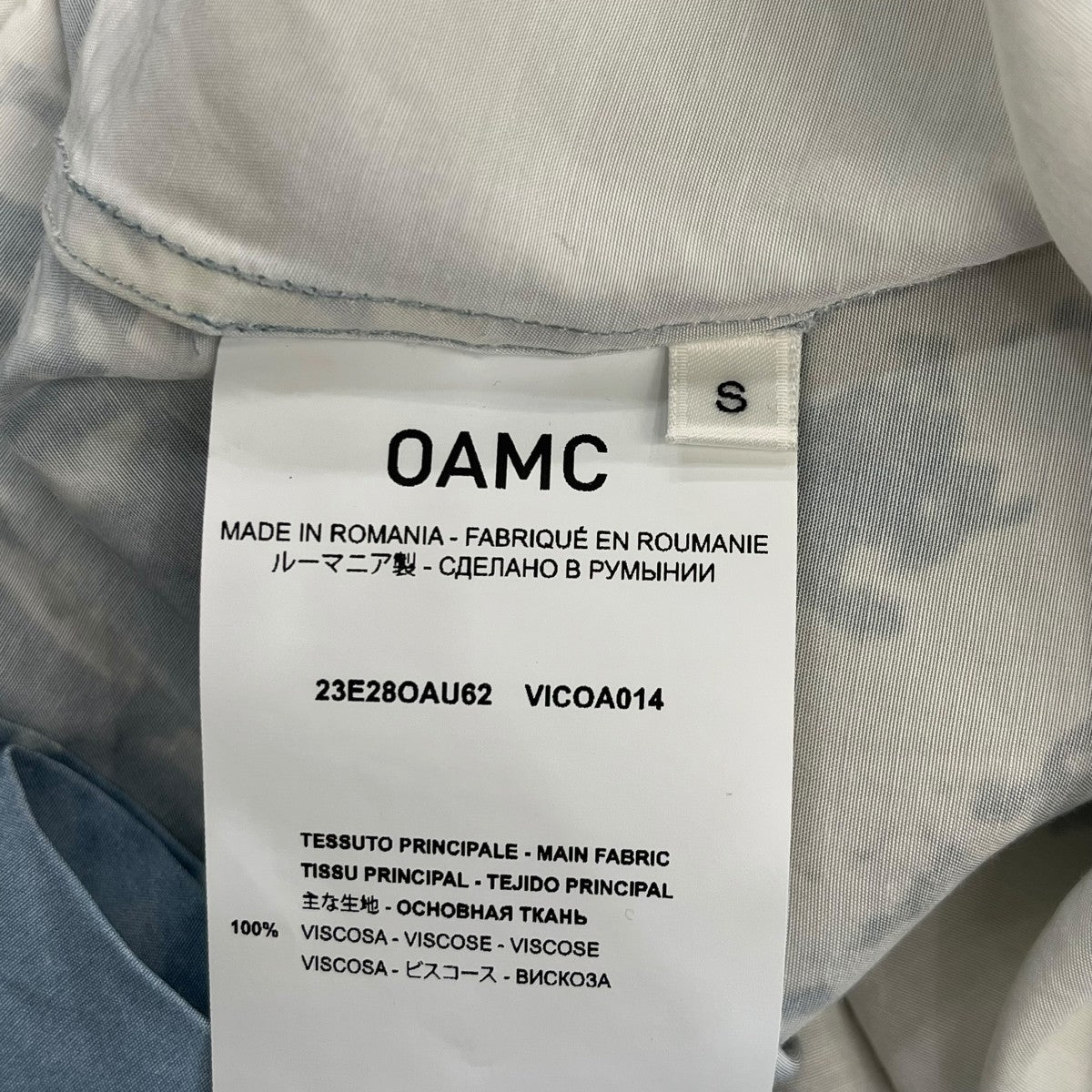 OAMC レギュラーカラーシャツ23E28OAU62 古着・中古-6枚目のアイテム画像
