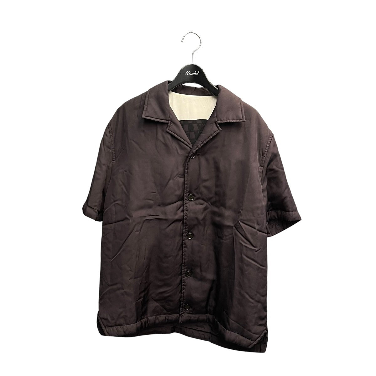 BOTTEGA VENETA Padded Shirt With Print半袖シャツ661531 V0T60 古着・中古-1枚目のアイテム画像