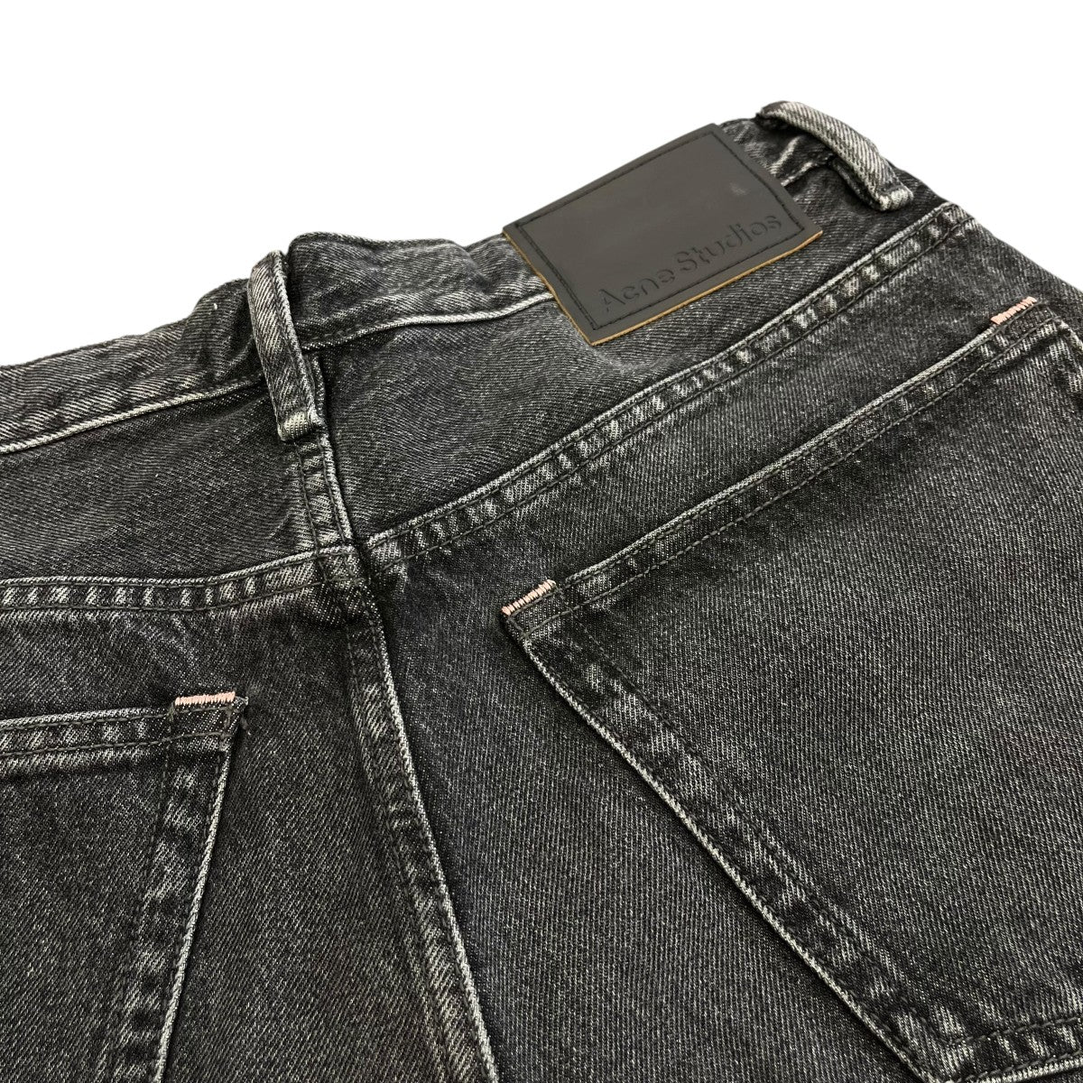 ACNE STUDIOS 1989 Ash BlackデニムパンツB00322 古着・中古-4枚目のアイテム画像