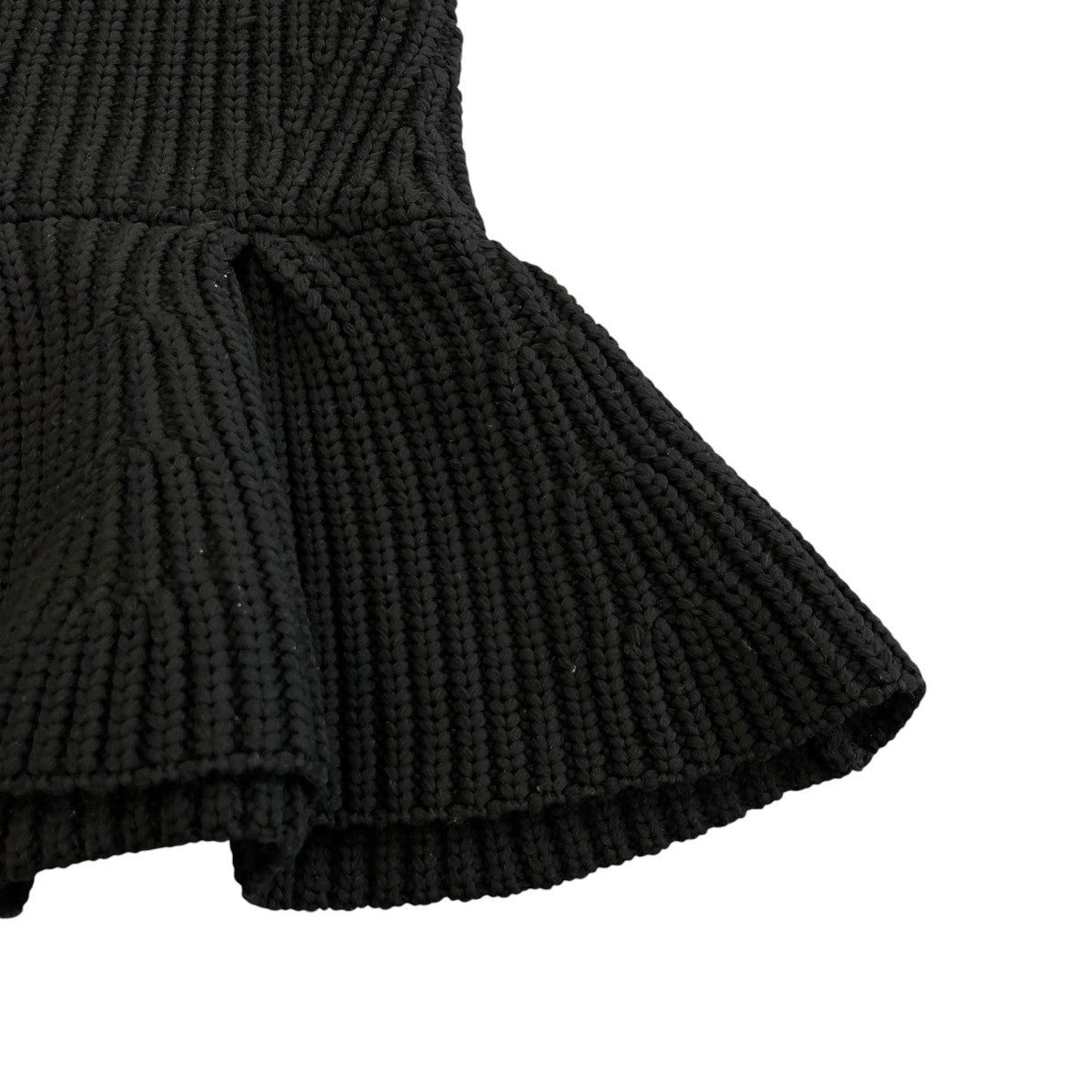Sea Room Lynn High-stretch peplum knit topベスト121615922 古着・中古-4枚目のアイテム画像
