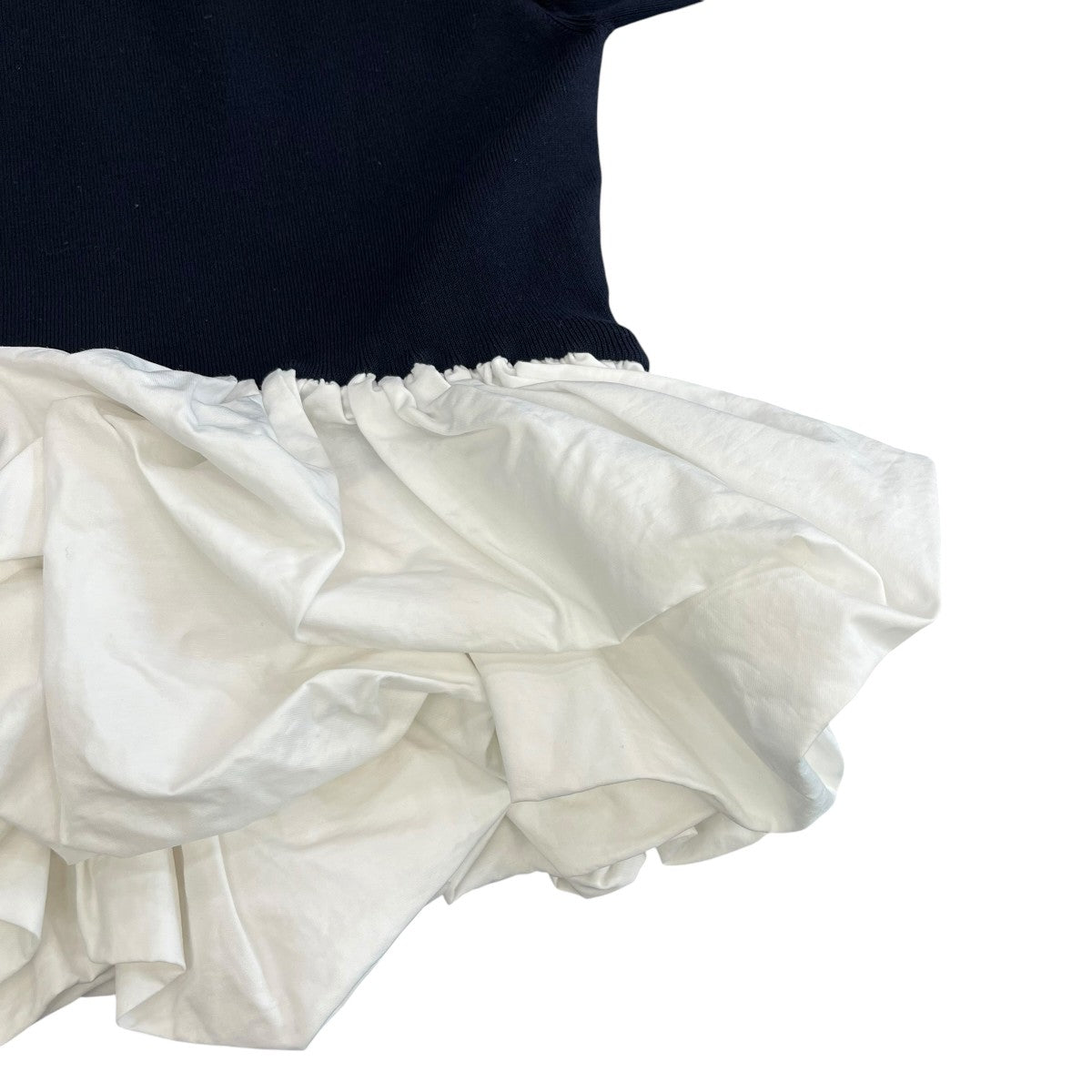 CLANE W BALLOON SHORT KNIT TOPS長袖ニット10106-2063 古着・中古-5枚目のアイテム画像