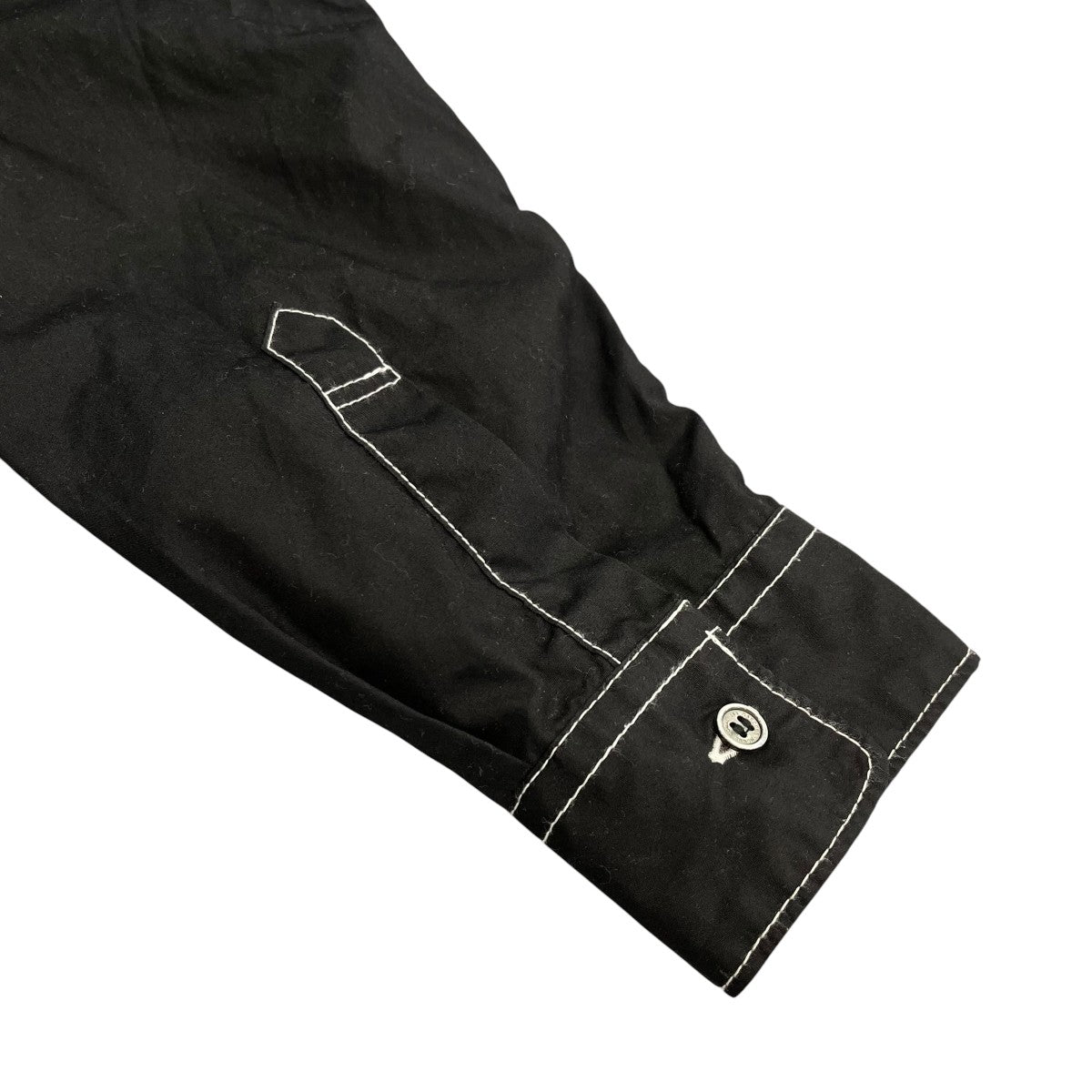 COMME des GARCONS HOMME 25AWGarment-Washed Cotton Broadcloth長袖シャツHP-B012 古着・中古-4枚目のアイテム画像