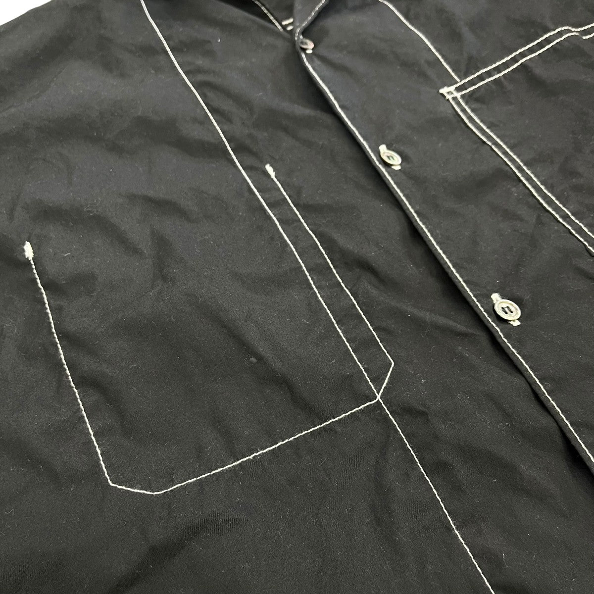 COMME des GARCONS HOMME 25AWGarment-Washed Cotton Broadcloth長袖シャツHP-B012 古着・中古-8枚目のアイテム画像