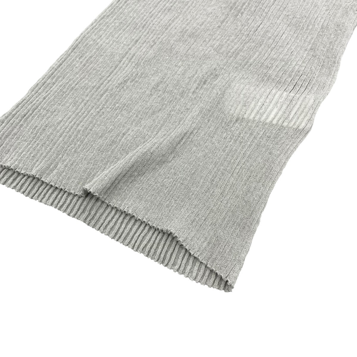 L’Appartement 24SSCotton Nylon Sheer Rib Knitシアーリブニット24-080-560-7100-1-0 古着・中古-5枚目のアイテム画像