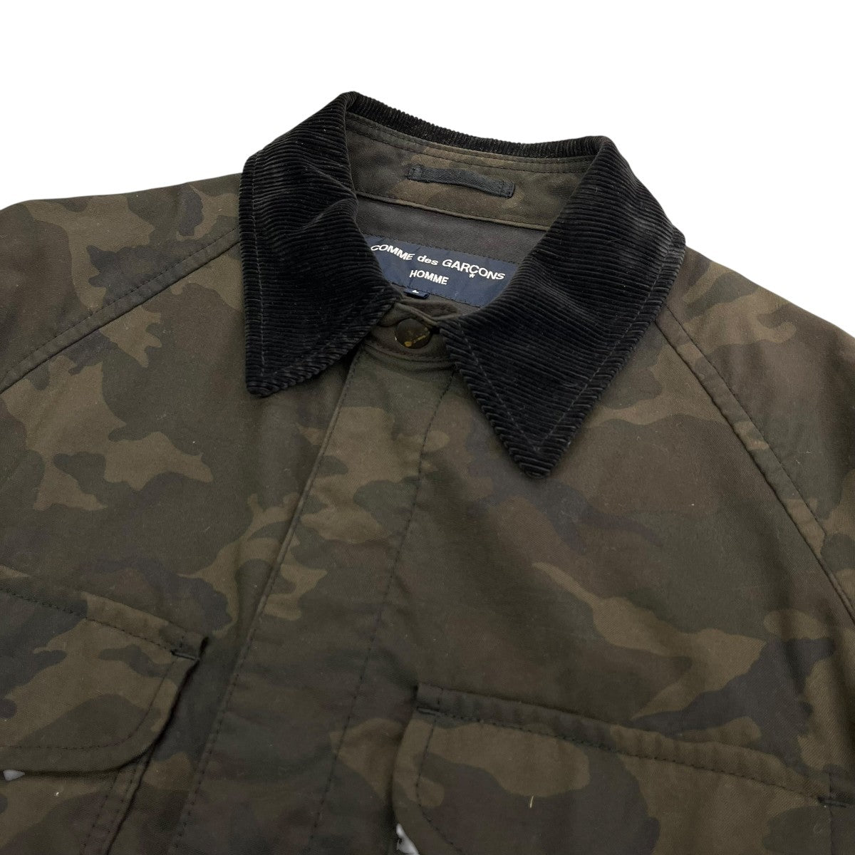 COMME des GARCONS HOMME 12SSカモフラジャケットHI-J010 古着・中古-3枚目のアイテム画像