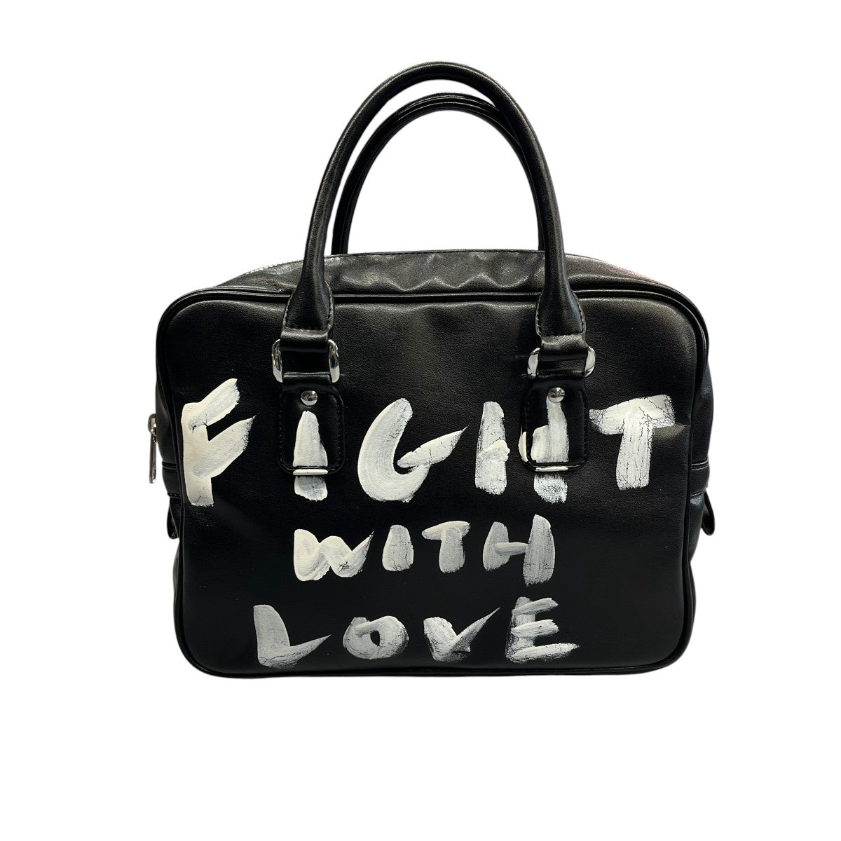 COMME des GARCONS GIRL フェイクレザーハンドバッグNZ-K 201 古着・中古-1枚目のアイテム画像