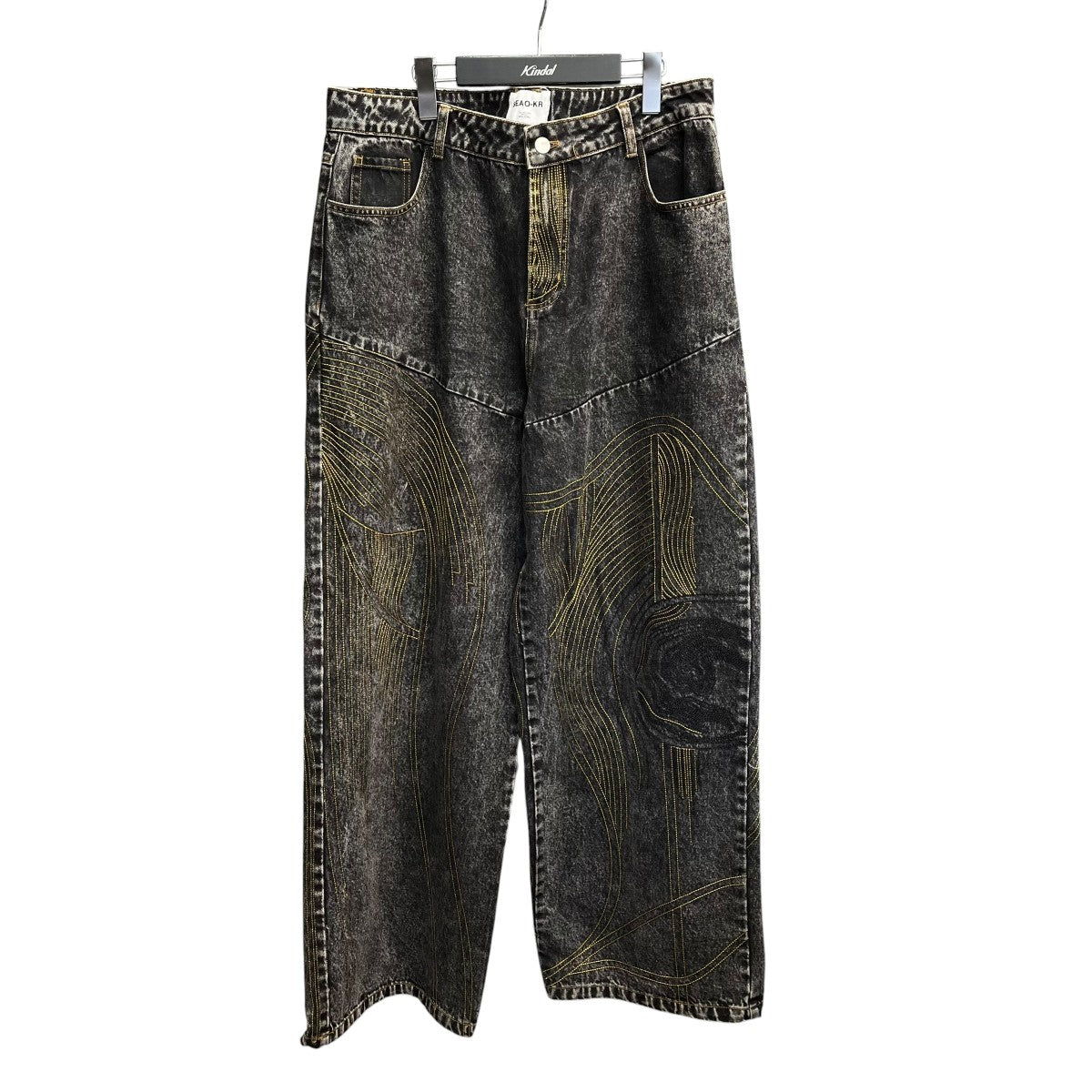 SEAO-KR バギーデニムパンツ 古着・中古-1枚目のアイテム画像
