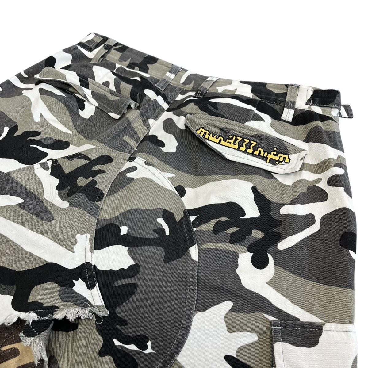 PROJECT G／R(プロジェクト ジーアール) LAYERED SKIRT CARGO SHORTS