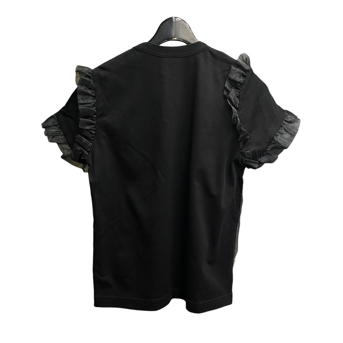 noir kei ninomiya(ノワールケイニノミヤ) 19AWチュール切替Tシャツ3D
