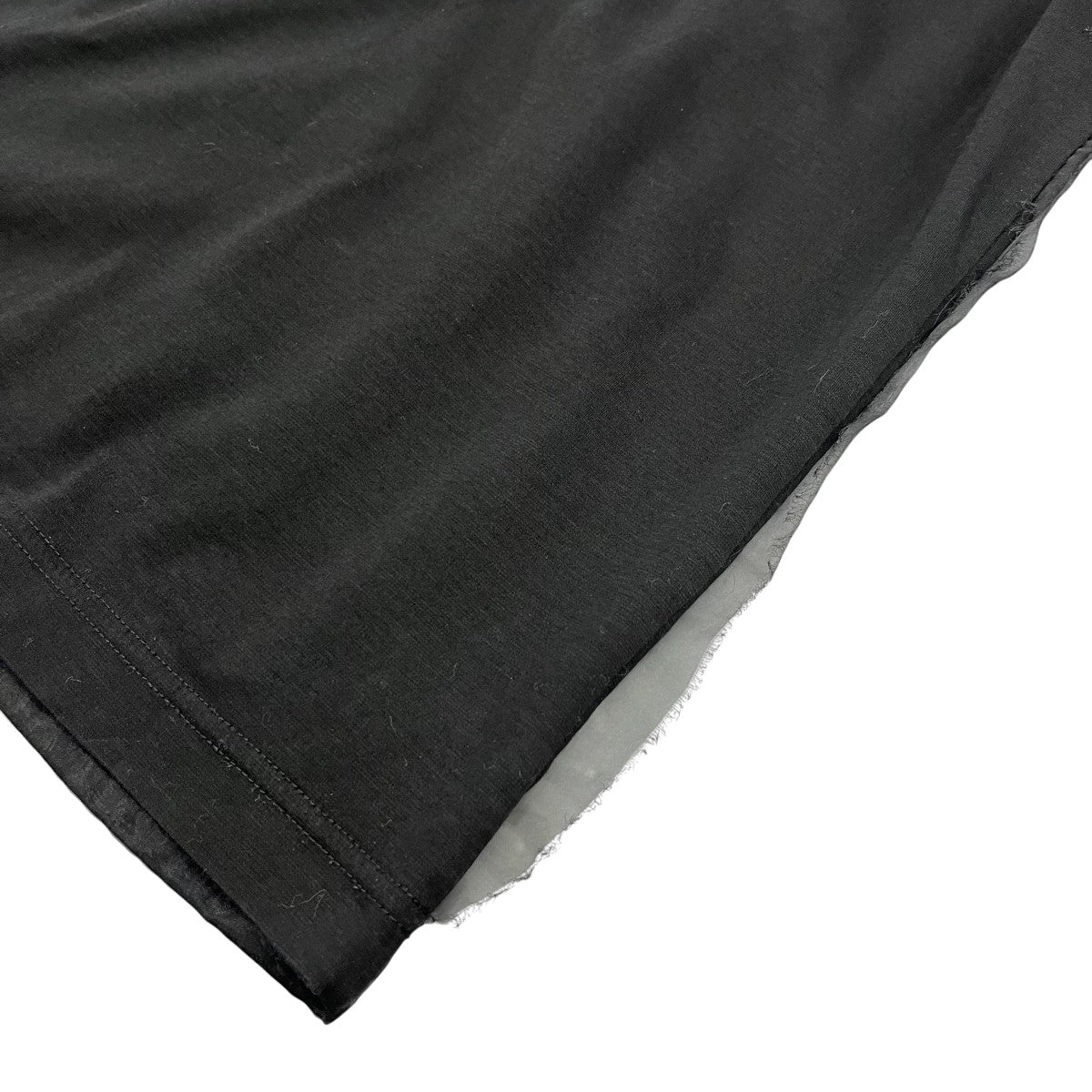 noir kei ninomiya(ノワールケイニノミヤ) 19AWチュール切替Tシャツ3D