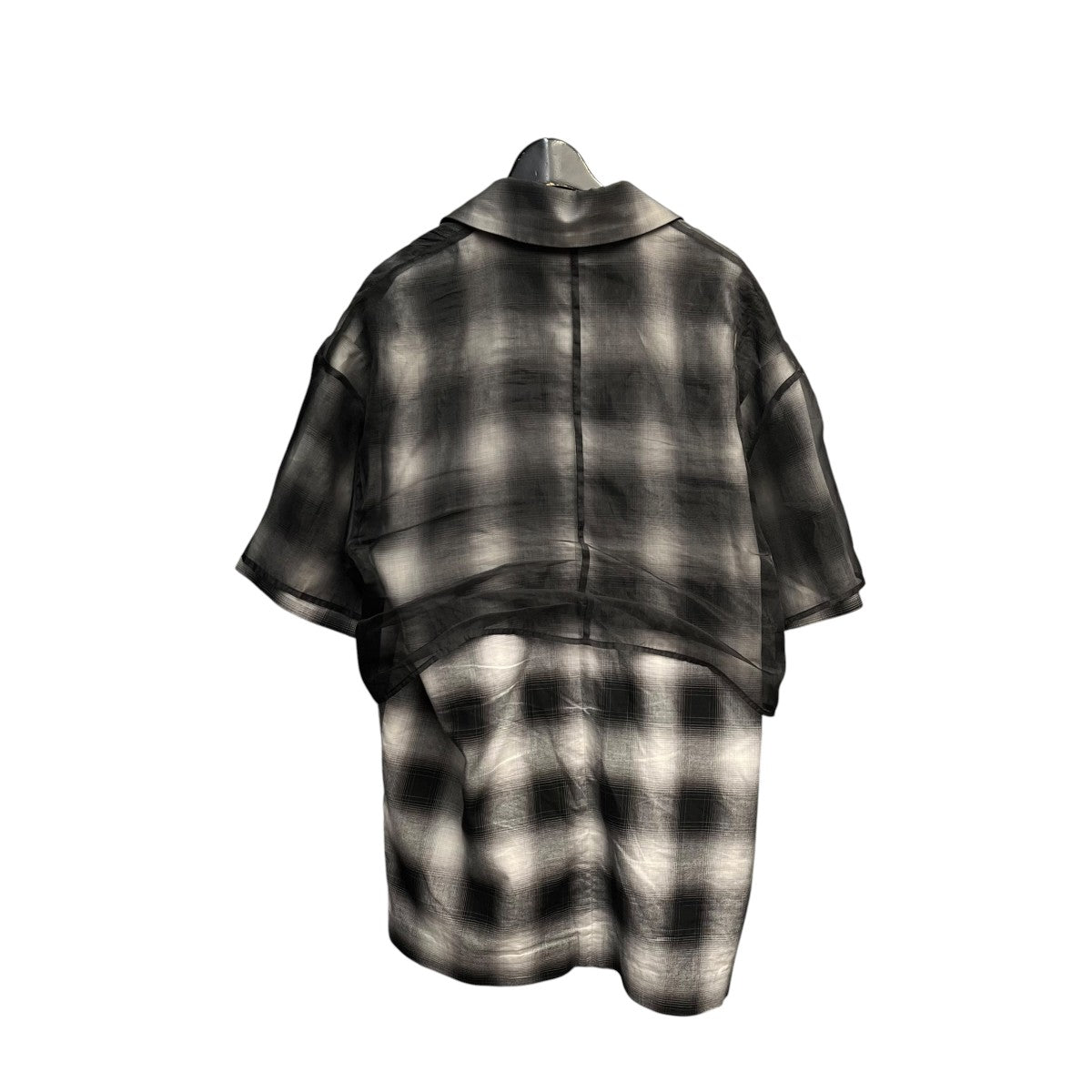See-through Layered Half Sleeve Jacket半袖ジャケット21241115205