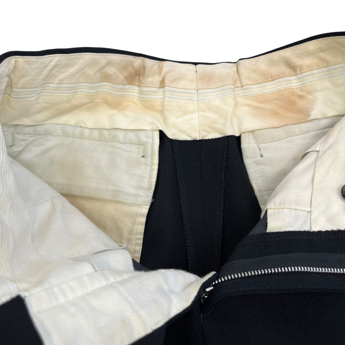 COMME des GARCONS HOMME PLUS 18AW螺旋ジップパンツギミックパンツPB-P034 古着・中古-6枚目のアイテム画像