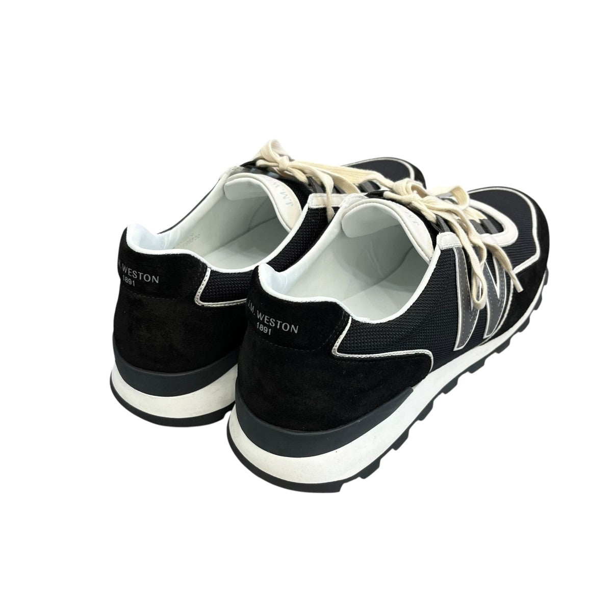 J．M．WESTON On My Way Ghillies #955スニーカーN8 GZE 955 52 古着・中古-2枚目のアイテム画像