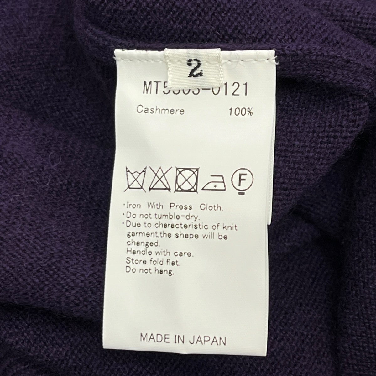 25AWCOMBI P O CREW NECK SWEATER長袖ニットMT5303 0121