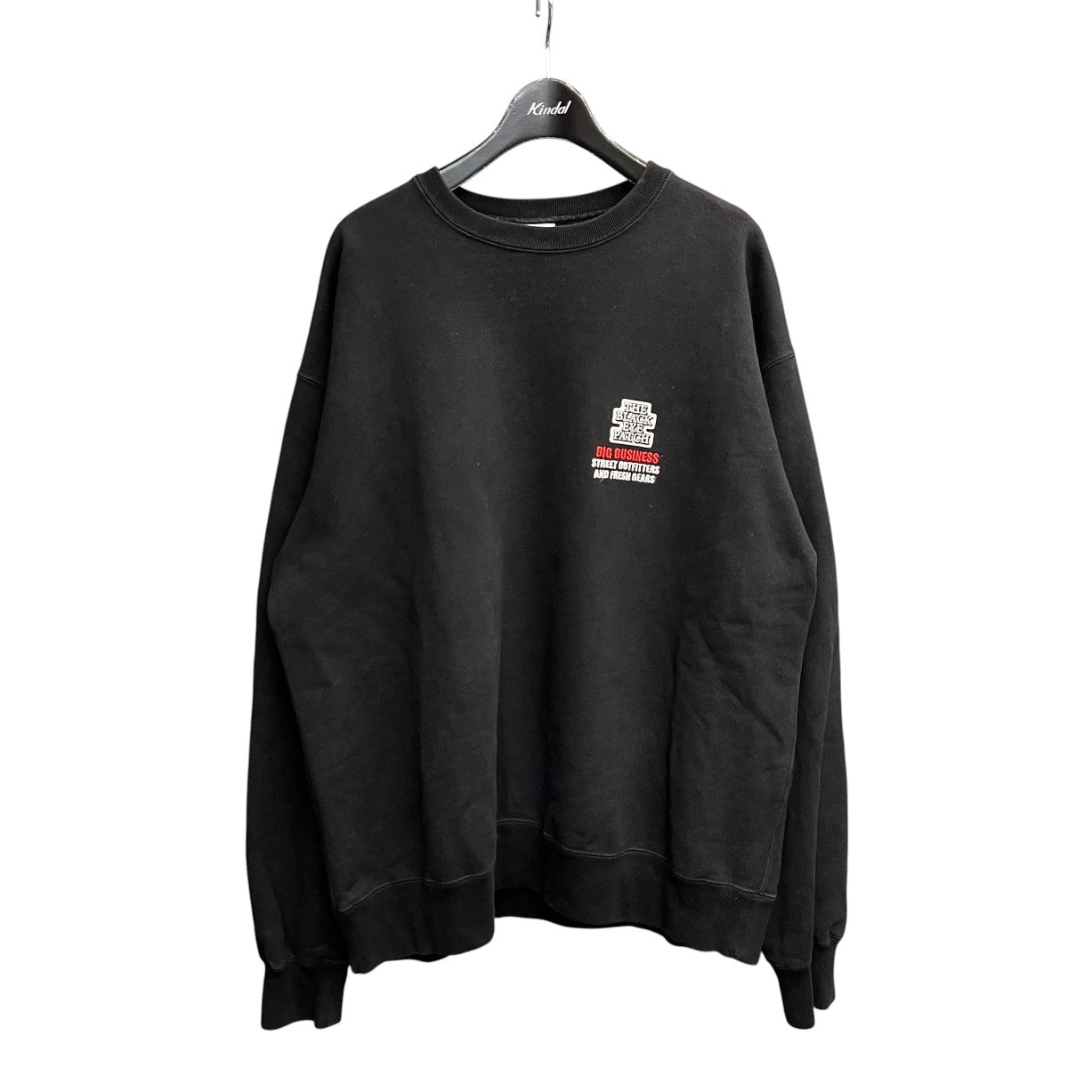 BlackEyePatch BIG BUSINESS OG LABEL CREW SWEATスウェット 古着・中古-1枚目のアイテム画像