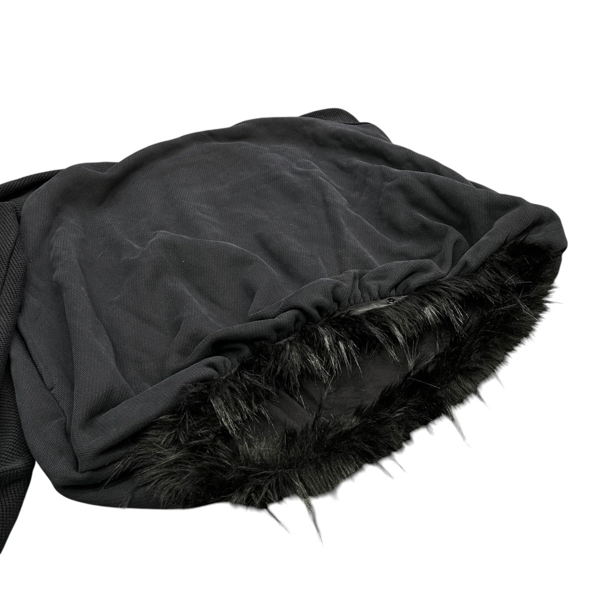DINOWORKS Egg hoodieワッフル切替プルオーバーパーカー 古着・中古-3枚目のアイテム画像