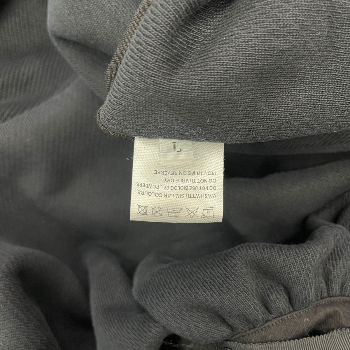 DINOWORKS Egg hoodieワッフル切替プルオーバーパーカー 古着・中古-7枚目のアイテム画像