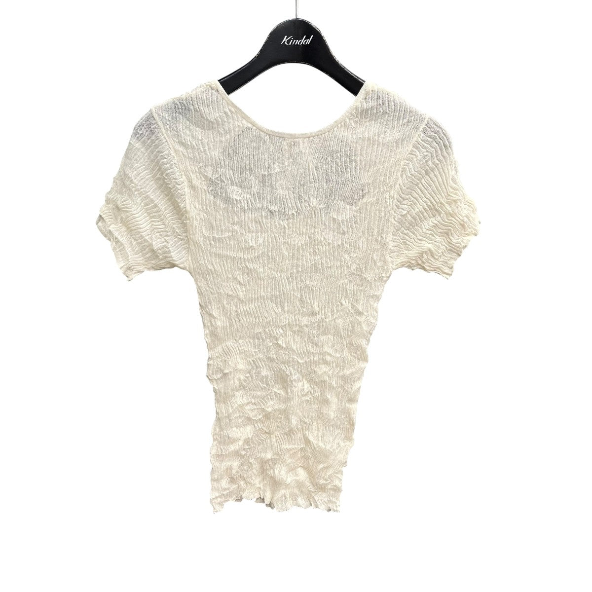 TODAYFUL 2way Sheer Knittops半袖カットソー12520517 古着・中古-1枚目のアイテム画像