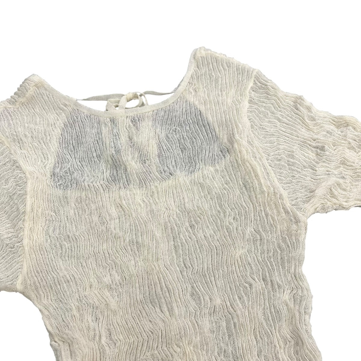 TODAYFUL 2way Sheer Knittops半袖カットソー12520517 古着・中古-3枚目のアイテム画像