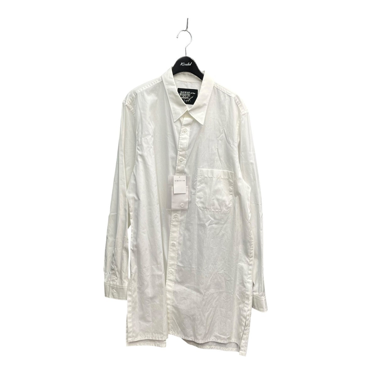 Yohji Yamamoto pour homme コットン長袖シャツ ドレスシャツ長袖シャツHZ-B64-012 古着・中古-1枚目のアイテム画像