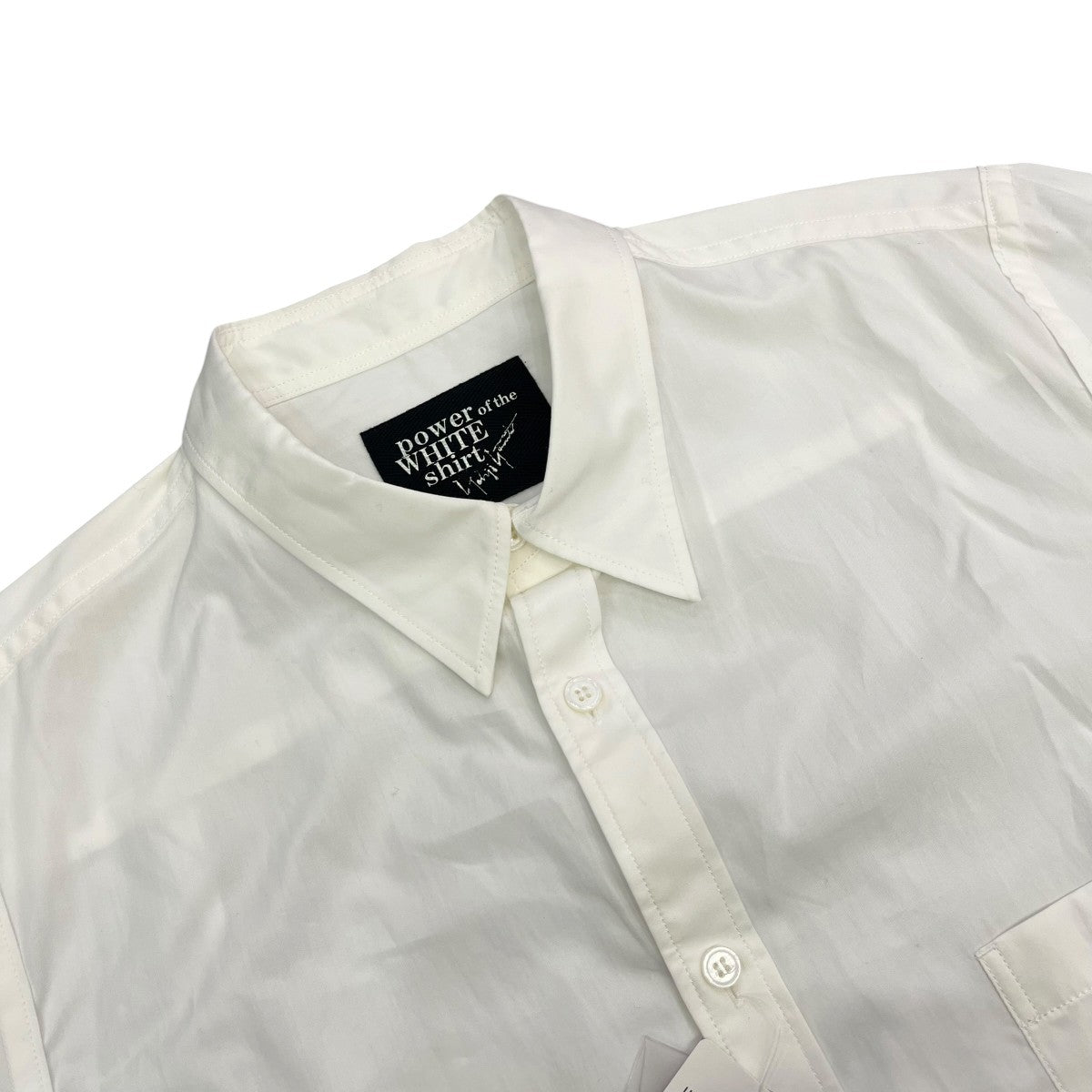 Yohji Yamamoto pour homme コットン長袖シャツ ドレスシャツ長袖シャツHZ-B64-012 古着・中古-3枚目のアイテム画像