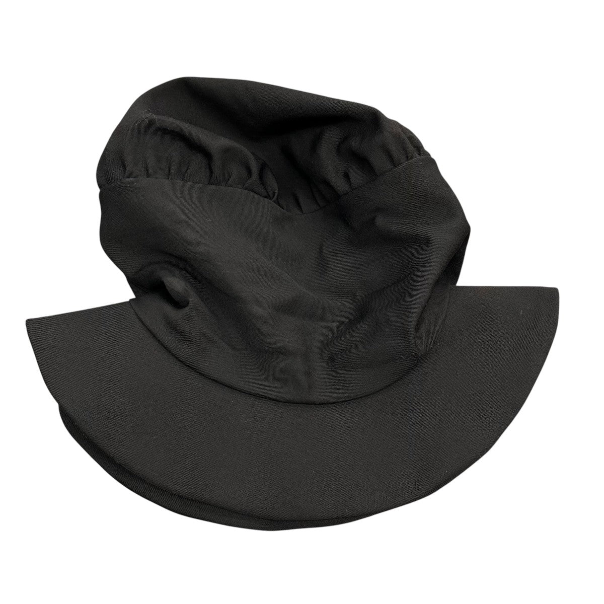 Yohji Yamamoto pour homme 24SSウールギャバジンハイクラウンハットハットHS-H05-100 古着・中古-1枚目のアイテム画像