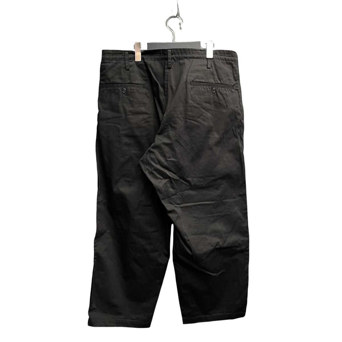 Y’S for men 24SSCHINO TRIPLE STITCH PANTSタックパンツMS-P38-057 古着・中古-2枚目のアイテム画像