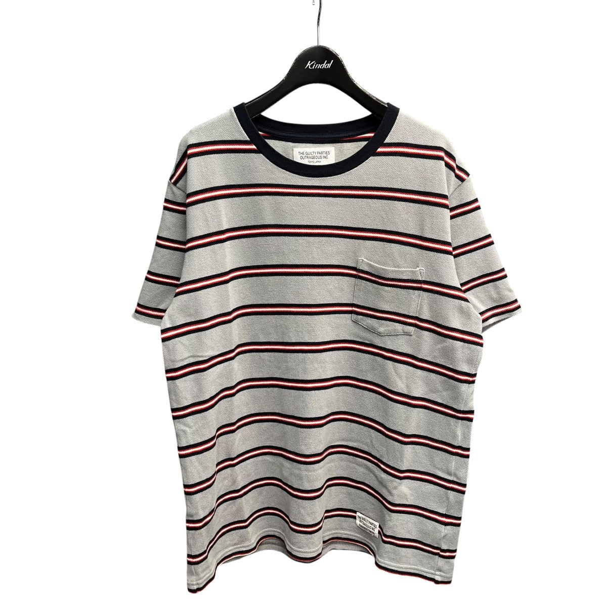 WACKO MARIA ボーダーTシャツ 古着・中古-1枚目のアイテム画像