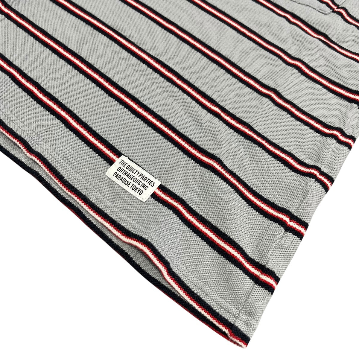 WACKO MARIA ボーダーTシャツ 古着・中古-5枚目のアイテム画像