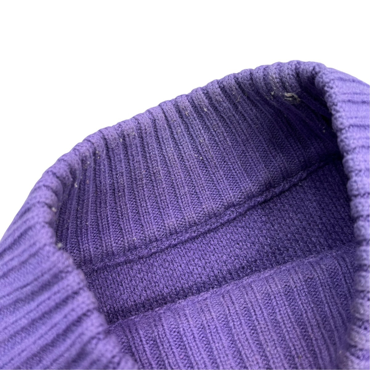 LOGO KNITハイネックニット
